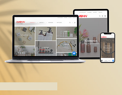 Amonn Shop | ecommerce website design