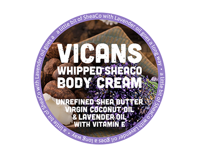 Body Butter Label Designs