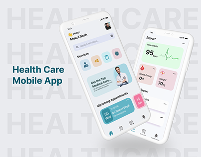 Health Care Mobile App | UI design