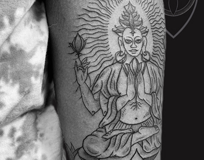 Sun and Moon Buddha Palm. Pure Illumination, Eyes On Truth-Hand-drawn-Kent  Chua