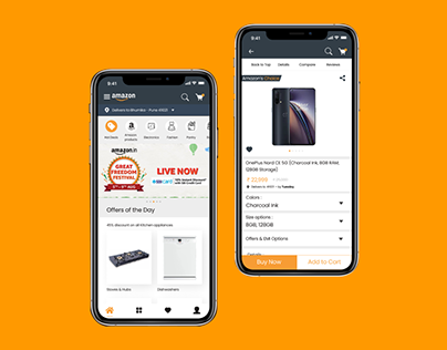 Amazon Shopping App Redesign