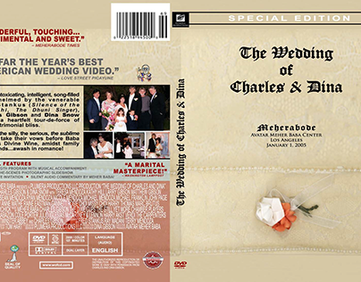 Wedding of Charles & Dina DVD.