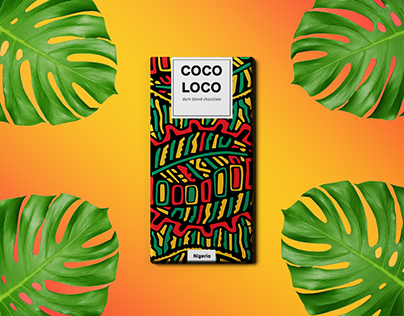 Cocoloco chocolate package design