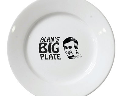 Alan's Big Plate - Official Alan Partridge Merchandise
