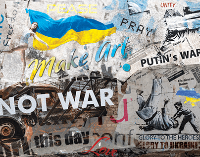 Poster - Make Art - NOT WAR!
