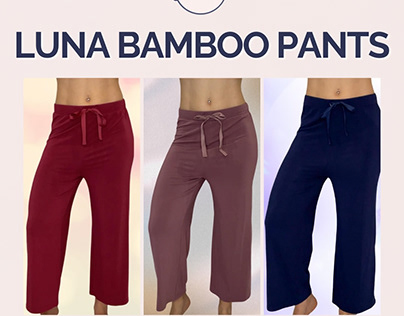 Luna Bamboo Pants for Effortless Style