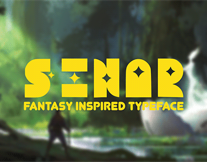 SINAR - Fantasy inspired typeface