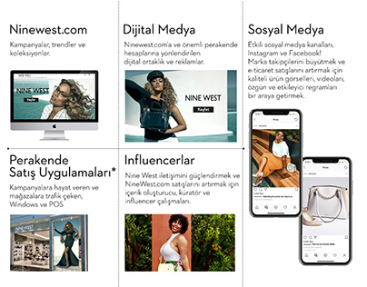 Nine West Turkey Sovial Media Design ‘22