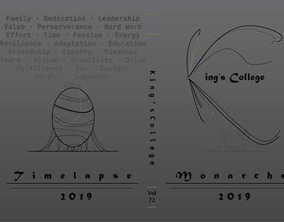 King's College Yearbook Design