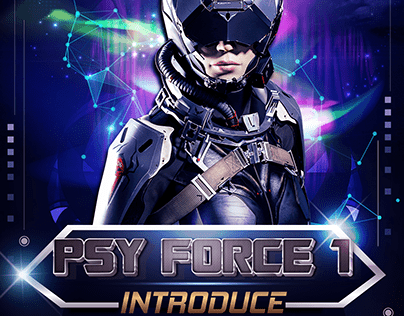 PSY FORCE 1 - Poster design