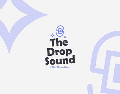 The Drop Sound Logo Design and Brand Presentation