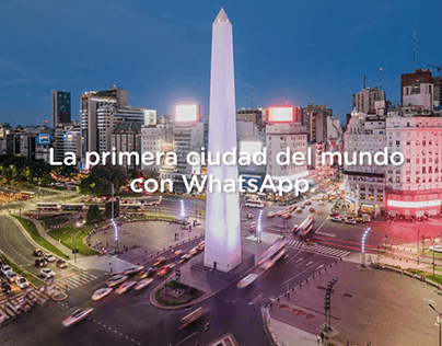 GCBA Buenos Aires primera ciudad del mundo con Whatsapp