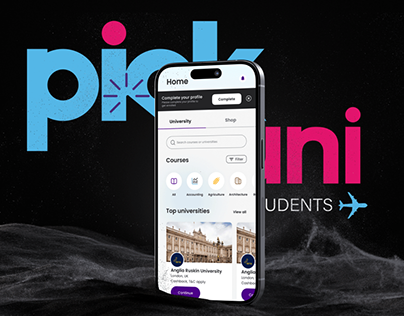Marketplace for the education industry ( Pickauni app)