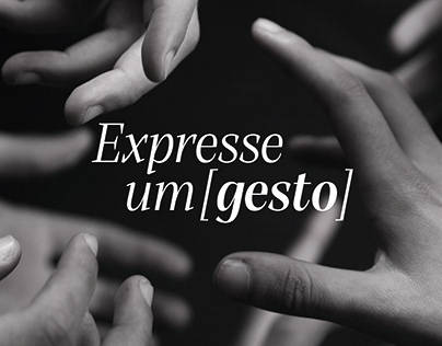 EXPRESSE UM GESTO | Design Social