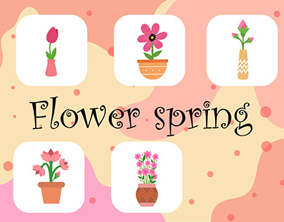 Flower Spring Pots