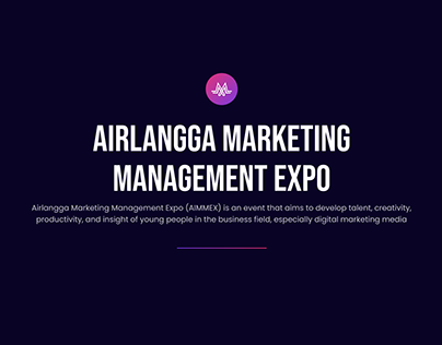 Project thumbnail - Airlangga Marketing Management Expo 2021