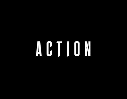 Action TV channel font