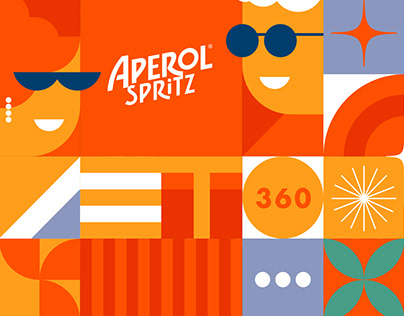 Aperol Sprits summer branding concept