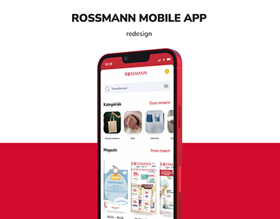 Rossmann mobile app redesign