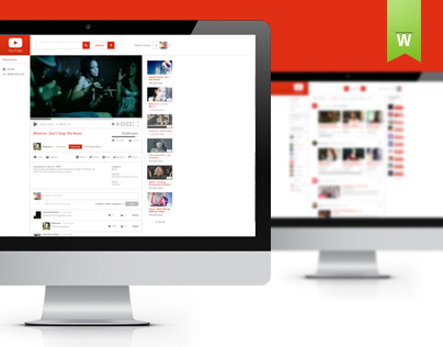 Youtube Web ReDesign