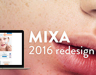 Mixa (L'Oréal) - 2016 Redesign