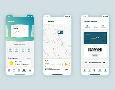 Cashback Rewards Mobile App (UX/UI)