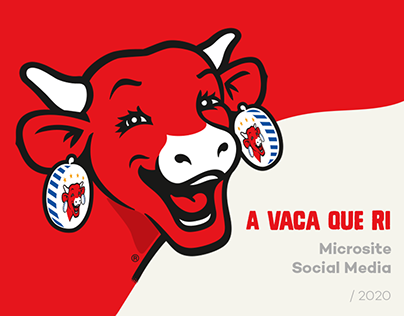 A VACA QUE RI — microsite & redes sociais