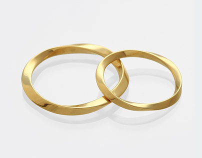 Wedding rings #Mobius