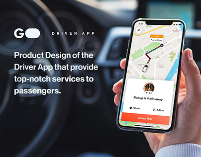 Go Cab - Driver App's Product Design