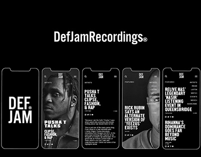 Def Jam Brand Identity