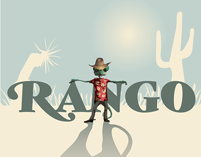 Project thumbnail - Rango - Movie Poster Redesign