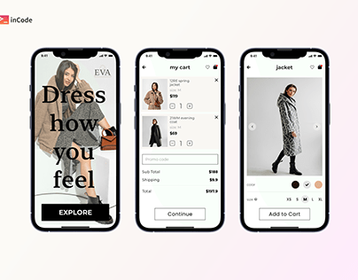 E-commerce Fashion Online Shop Mobile App