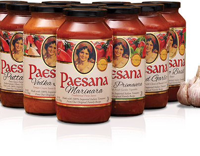 Paesana Gourmet Products Packaging