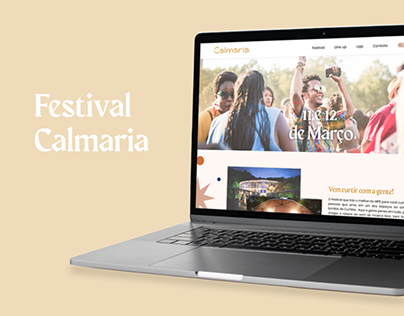 UX/UI Design - Festival Calmaria
