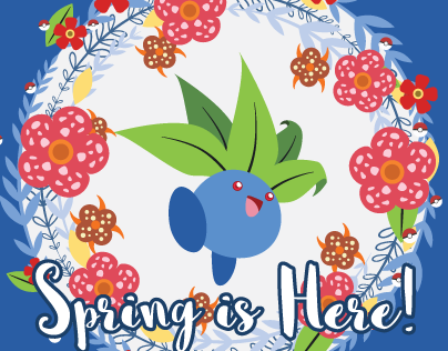 A Pokemon Spring: Oddish