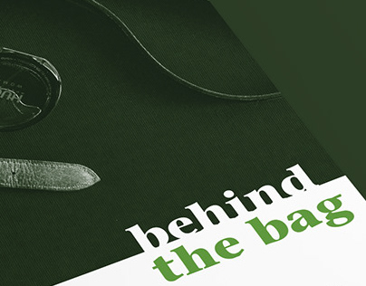 Behind the Bag - Editorial Design