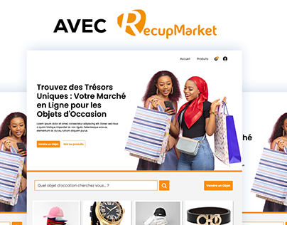 RecupMarket website