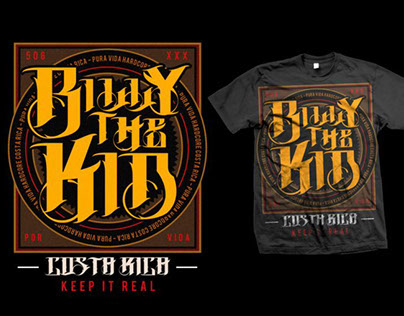 Billy the Kid - Tshirt (Costa Rica)
