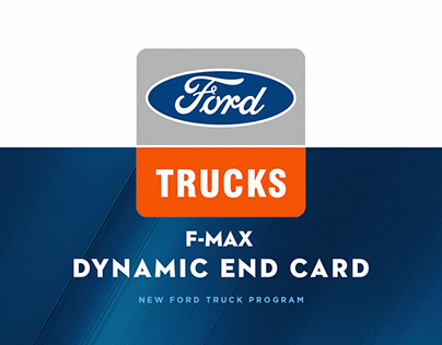 Ford Trucks | F-MAX Dynamic End Card Case