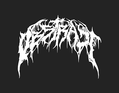 OBSTRACT BLACK METAL LOGO
