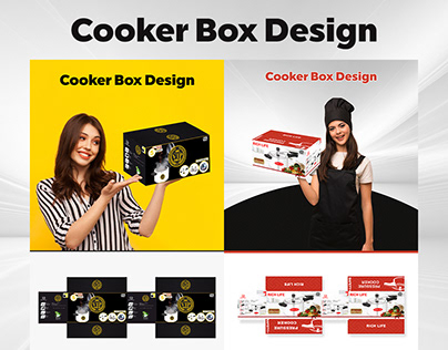 Cooker Box Packaging Design
