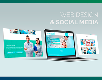 Dental Care Prime Web Design and Social Media