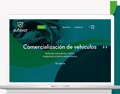 Página web, Asufavor tienda online