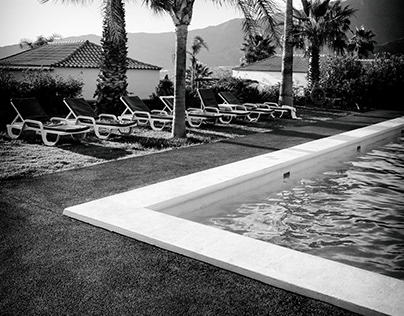 At the Pool . la palma . by Holger Leibmann