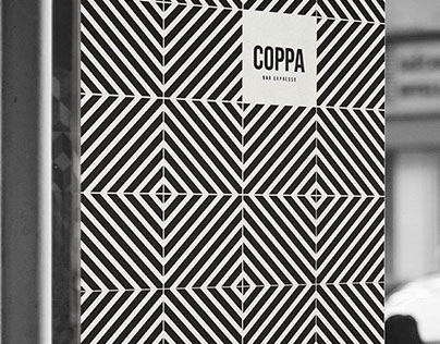 Branding for Italian Futurism Coppa! Espresso Bar.