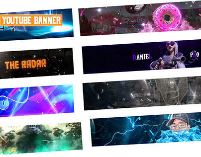 Youtube banners by Harel Levi