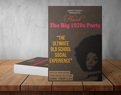 Flyer - The Big 1970s Party