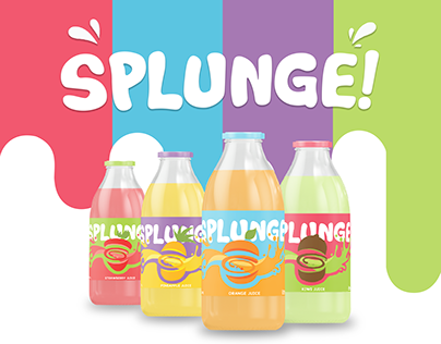 Splunge! Fruit Drink | Packaging Design