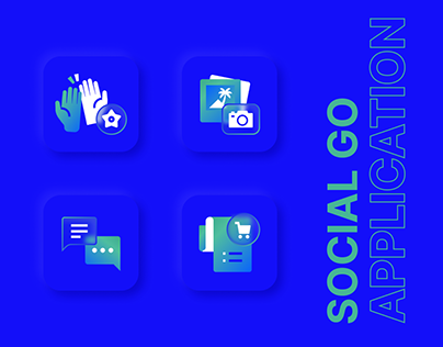 Icons for Social Go App
