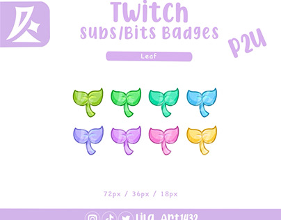 Subs/Bits Badges Leaf